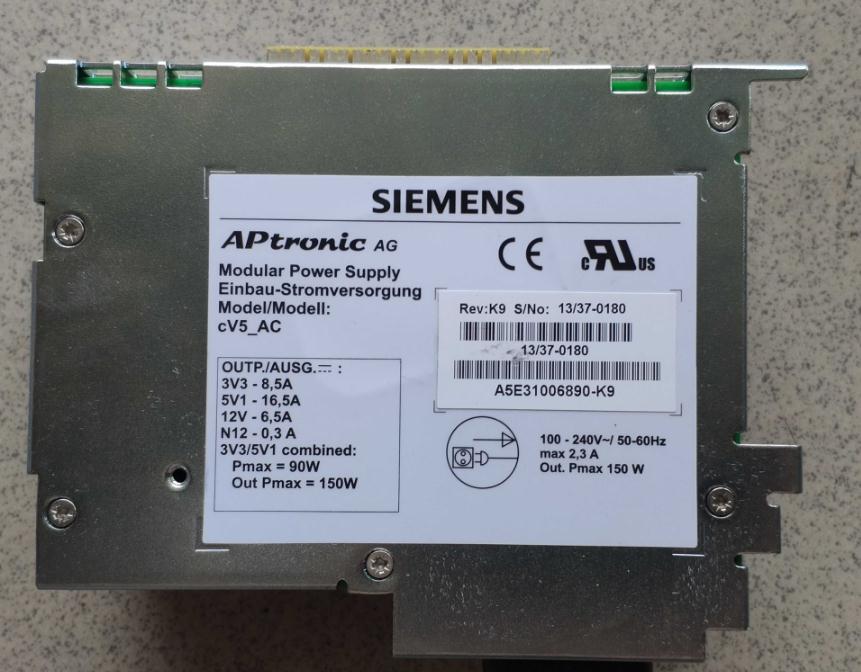 A5E31006890-K9 SIEMENS industrial computer power supply