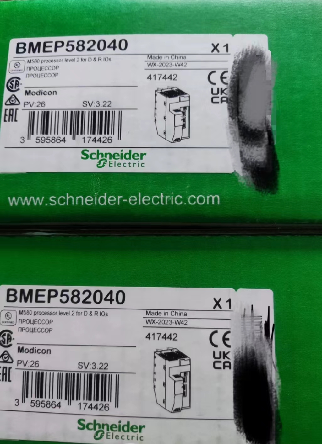 Schneider Electric CPU M580,BMEP583020,BMEP584020