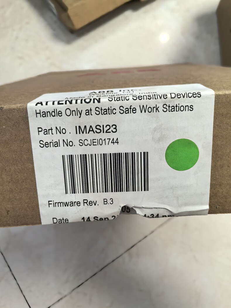 ABB ANALOG INPUT MODULE IMASI23