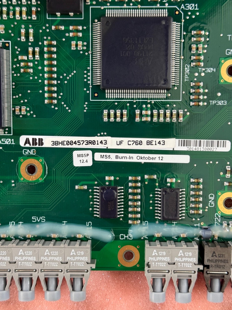 ABB CONTROL BOARD UF C760 BE143 3BHE004573R0143