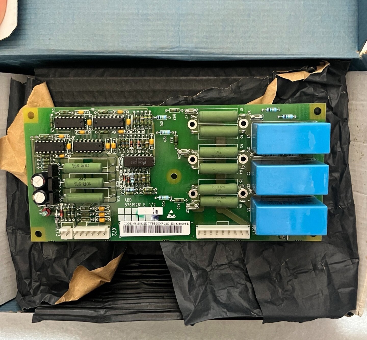 ABB control board NINP-21C