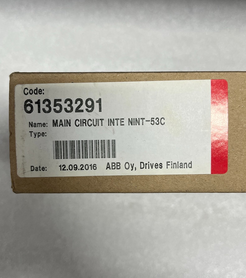 ABB 61353291 MAIN CIRCUIT INTE NINT-53C