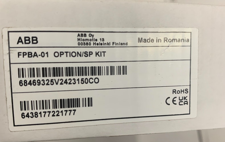 ABB MODULE FPBA-01