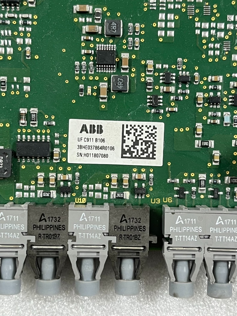 ABB CONTROL BOARD UF C911 B106 3BHE037864R0106