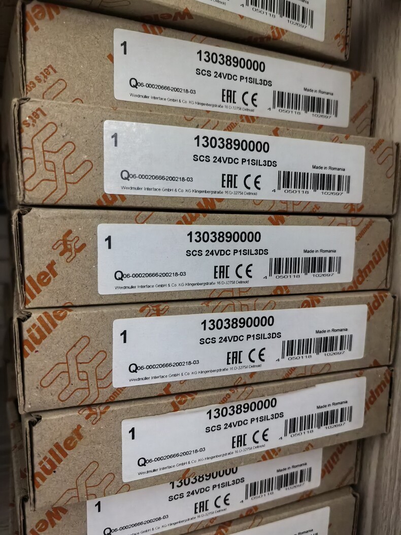 Weidmuller safe relay 1303890000 scs 24vDC SCS-24VDC P1SIL3DS